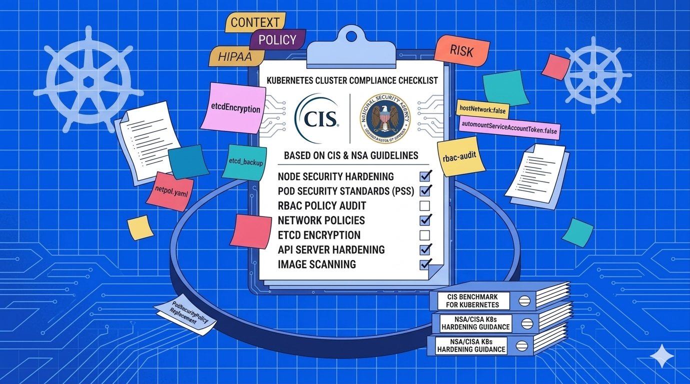 Kubernetes Compliance CIS NSA/CISA Hardening Guide